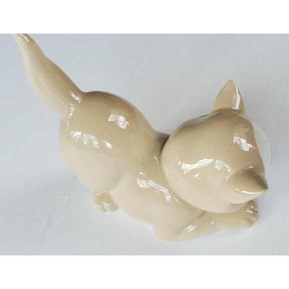 Vtg Miquel Requena Porcelanas Porcelain Playful Cat Kitten Figurine Valencia - Picture 6 of 8